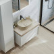 Раковина Kerama Marazzi Circo 50х36х13.5 см накладная песочный матовый CI.wb.50\SAN