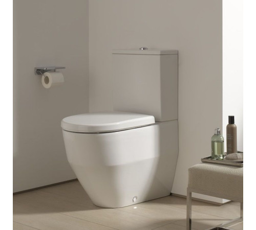 Унитаз-моноблок Laufen Pro 36х65х44 см приставной белый 8.2595.2.000.000.1/8.2995.3.000.973.1