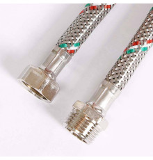 Гибкая подводка для воды Uni-Fitt 1/2 НВ 180 см нержавеющая сталь 501S2018