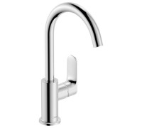 Смеситель для раковины Hansgrohe Rebris S 210 с поворотным изливом и донным клапаном хром 72536000