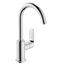 Смеситель для раковины Hansgrohe Rebris S 210 с поворотным изливом и донным клапаном хром 72536000