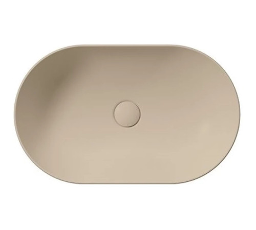 Раковина-чаша накладная GSI Pura 600х370 мм Creta Matte 883408