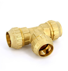 Тройник обжимной Tiemme 40х3.5 мм 3400050