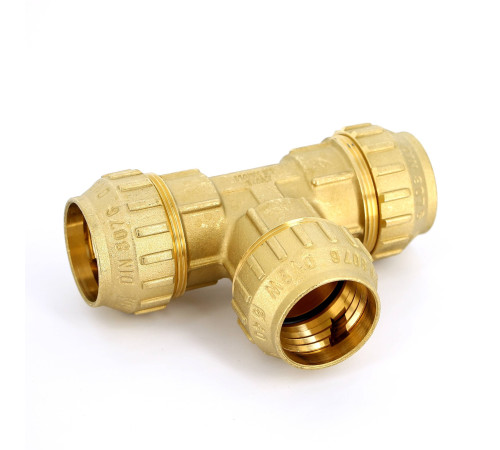 Тройник обжимной Tiemme 40х3.5 мм 3400050