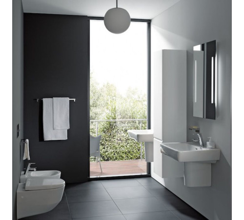Биде напольное Laufen Pro 56x36x43 см 1 отверстие белый 8.3295.2.000.302.1