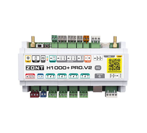 Контроллер универсальный ZONT H1000+ PRO.V2 ML00006584