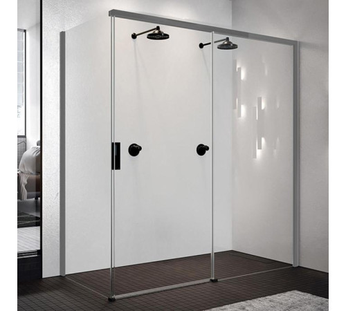 Душевой угол Novellini Opera 120х91х200 см Dx стекло хром OPEPH119D-1K/OPEFH89S-1K