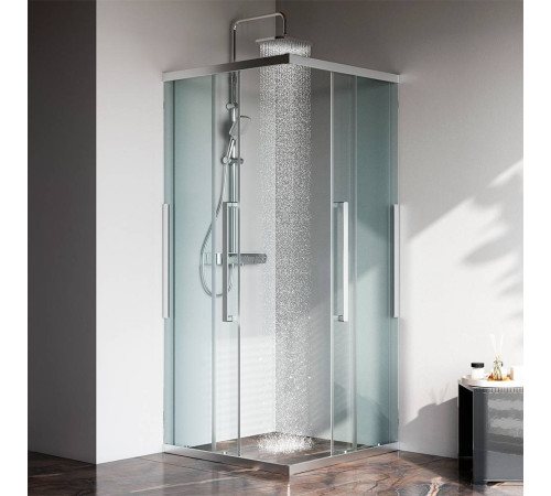 Душевое ограждение AM.PM Func 90x90 см без поддона W84G-403-9090-MT