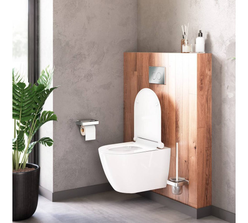 Унитаз подвесной безободковый AM.PM Apollo с сиденьем микролифт DX22C1700SC