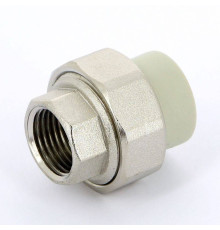 Муфта полипропиленовая FV-Plast разъемная с внутренней резьбой 20x1/2 236020