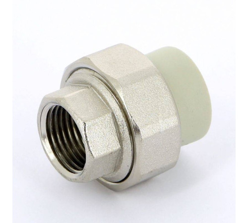 Муфта полипропиленовая FV-Plast разъемная с внутренней резьбой 20x1/2 236020