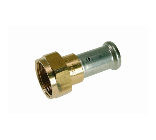 Муфта с накидной гайкой пресс HENCO 16x3/4 плоское уплотнение 26P-16Z05