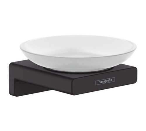 Мыльница Hansgrohe AddStoris матовый черный 41746670