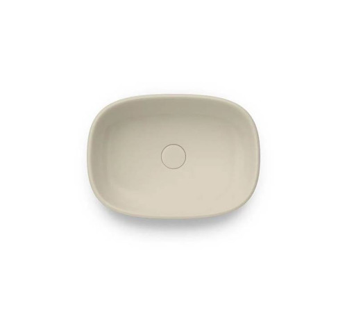 Раковина Kerama Marazzi Circo 50х36х13.5 см накладная песочный матовый CI.wb.50\SAN