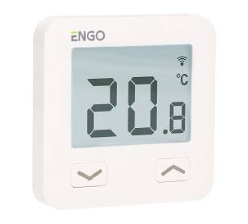 Терморегулятор проводной программируемый SALUS E10-W Wi-Fi белый