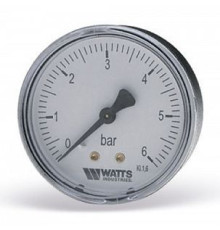Манометр аксиальный Watts F+R150 80 мм 1/4 0-6 бар 10008023