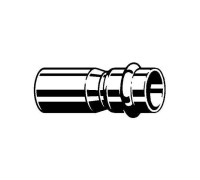 Муфта надвижная Viega Profipress 28x22 мм медь 296506