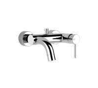 Смеситель для ванны Gessi Emporio Via Tortona подвесной с переключателем ванна-душ хром 18613#031