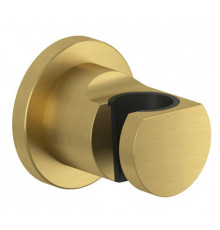 Держатель для ручного душа Kludi Nova Fonte Puristic золото брашированное 20552N015