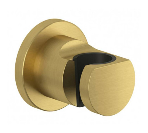 Держатель для ручного душа Kludi Nova Fonte Puristic золото брашированное 20552N015