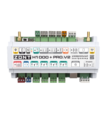 Универсальный контроллер ZONT H1000+ Pro.V2 4G LTE Wi-Fi Ethernet ML00006584