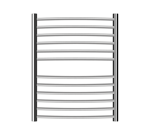 Полотенцесушитель водяной Primoclima Stella Water Inox 800x500 мм 6/6 PCStellaWInox80506.6