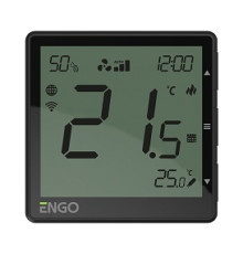 Терморегулятор универсальный Varmann EFAN-24B Wi-Fi Modbus 24 В встраиваемый черный EFAN-24B