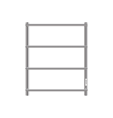 Полотенцесушитель электрический Primoclima Step E Inox 600х500 мм 4 секции PCStepEInox60504