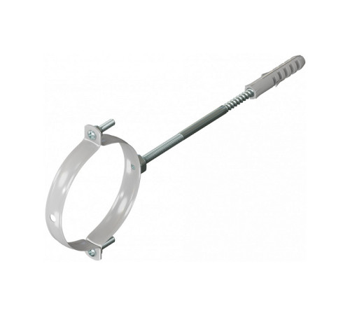 Крепление к стене Krats 80 мм металлическое белое KS-80