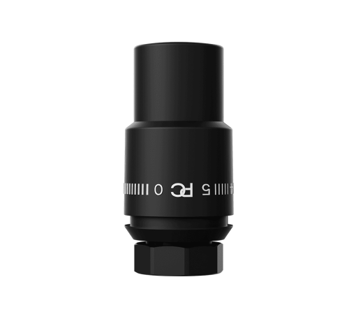 Термостатическая головка Primoclima Cristal M30x1.5 матовый черный PCHEAD02MB