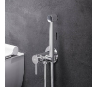 Смеситель гигиенический Dorff Logic встраиваемый с лейкой и шлангом D3075000