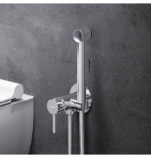 Смеситель гигиенический Dorff Logic встраиваемый с лейкой и шлангом D3075000