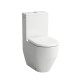 Унитаз-моноблок Laufen Pro 36х65х44 см приставной белый 8.2595.2.000.000.1/8.2995.3.000.973.1