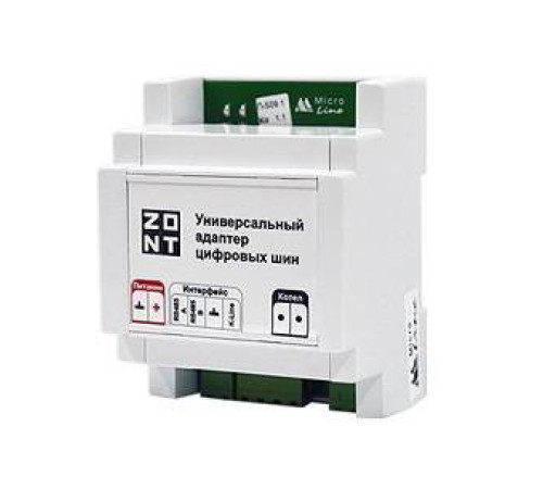 Адаптер универсальный цифровых шин ZONT V.01 на DIN-рейку ML00005505