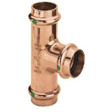 Тройник Viega Profipress 22x15x18 мм медь SC-Contur модель 2418 315078