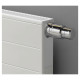Радиатор стальной панельный Kermi Line-V PLV 12 500x1100 мм нижнее правое подключение PLV120501101R2