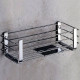 Полка для ванной Colombo Design Angolari 27x11 см PVD нержавеющая сталь B9632.HPS1