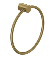 Полотенцедержатель Kludi VELA R 200 мм кольцо золото брашированное 58978N0