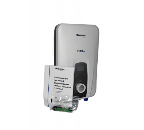 Водонагреватель электрический проточный Элемент Комфорта FLOW Mini 5.5 5.5 кВт 00-00001099