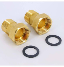 Разъемные соединения для водосчетчиков Tiemme пломбируемые 1 1/2 x 1 1/4 (2 шт) 1500094