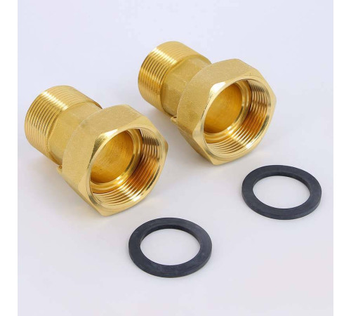 Разъемные соединения для водосчетчиков Tiemme пломбируемые 1 1/2 x 1 1/4 (2 шт) 1500094