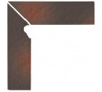 Плинтус ступенчатый Opoczno Shadow brown левый 30х8 см 4784