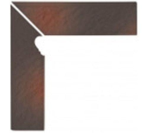 Плинтус ступенчатый Opoczno Shadow brown левый 30х8 см 4784