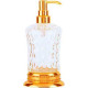 Дозатор для жидкого мыла Boheme Imperiale золото 10410