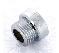 Удлинитель НВ хромированный Uni-Fitt 1/2 x 10 мм 657C2010