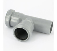 Тройник внутренней канализации Ostendorf HT HTEA 40/40 мм 87° 111400