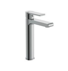 Смеситель для раковины Cersanit Brasko высокий однорычажный с донным клапаном 63024