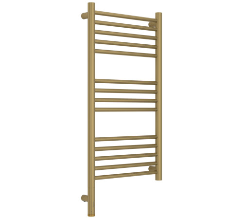 Полотенцесушитель электрический Сунержа Богема 3.1 прямая 40х80 см левое подключение золотой шёлк матовый 32-6004-8040