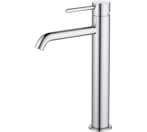 Смеситель для раковины высокий Aquanet Europa 215 мм без донного клапана хром AQ1304CR