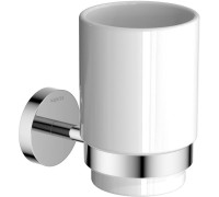 Стакан с держателем Aquatek БЕТТА хром AQ4604CR